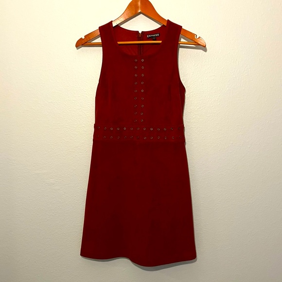 EXPRESS | SUADE MINI DRESS - Picture 4 of 8
